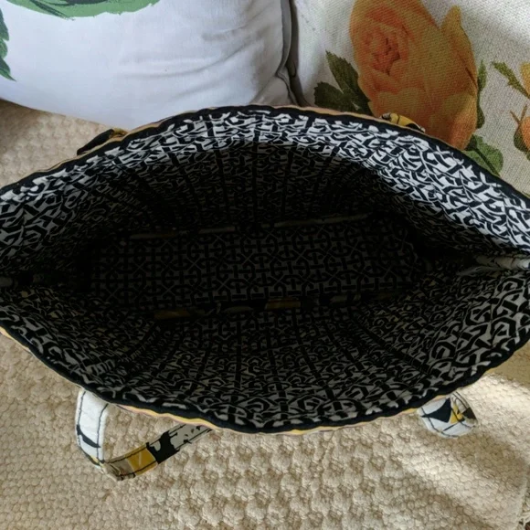 Vera Bradley quilted tote bag floral - Picture 6 of 8